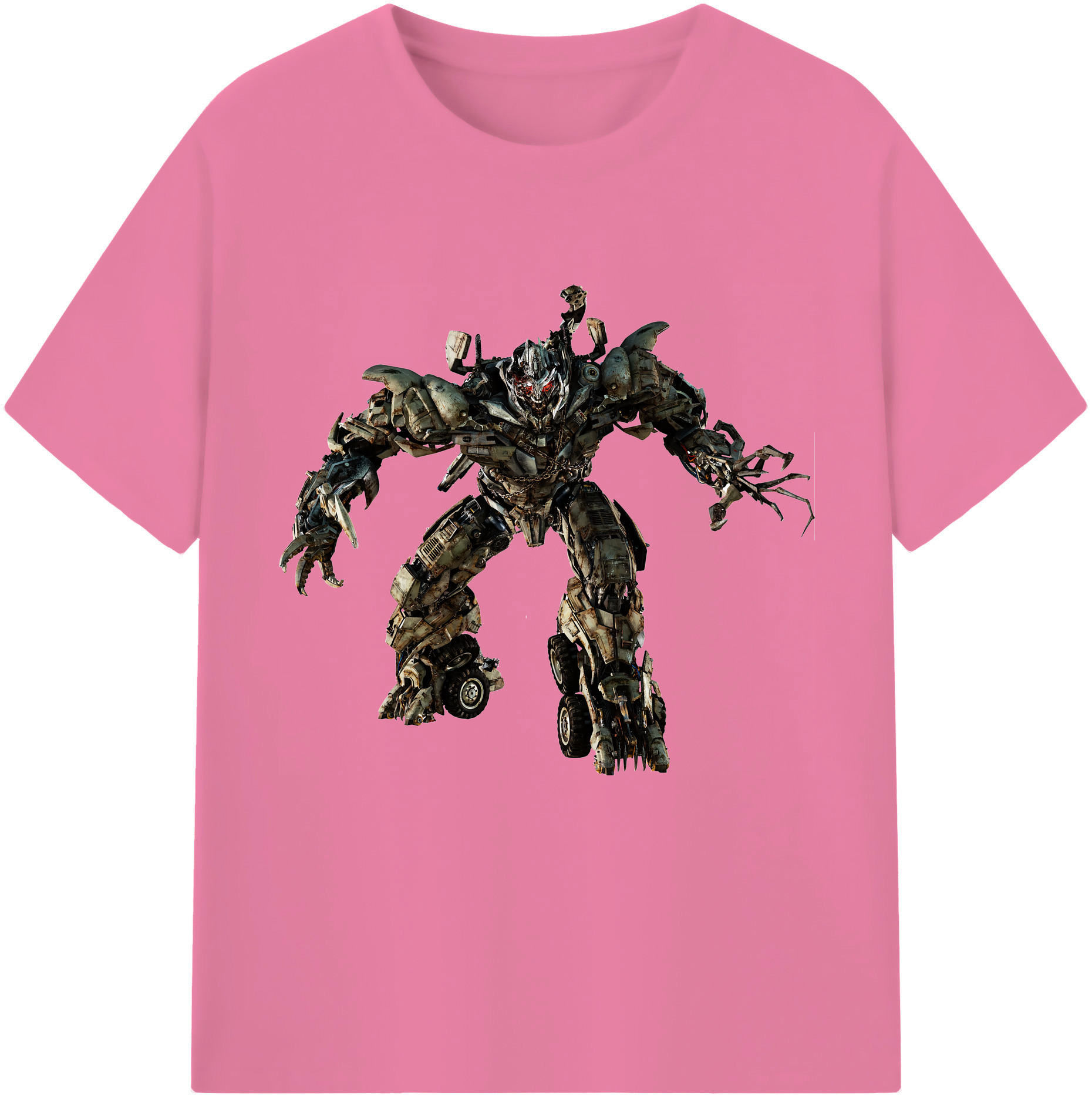 （画像用） Transformers トランスフォーマー 綿100％半袖Tシャツ（フロントプリント）